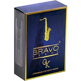 Bravo Reeds Synthetic Tenor Saxophone Reed 5 Pack