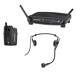 Open Box Audio-Technica System 10 2.4GHz Digital Wireless Headset System w/ PRO-8HECW Level 1