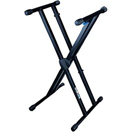 QUIK LOK T-550 Heavy-Duty Double-Braced Keyboard Stand
