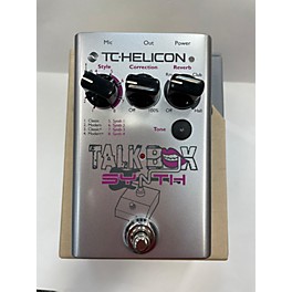 Used TC Helicon TALK BOX Effect Pedal