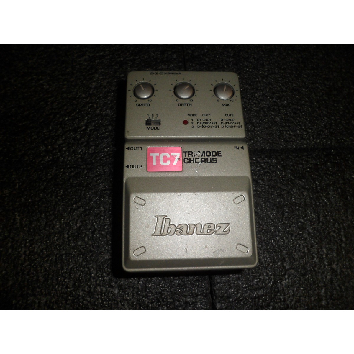 Used Ibanez TC7 Tri Mode Chorus Effect Pedal Guitar Center