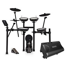 Roland TD-07KV V-Drums Electronic Drum Kit With Simmons DA2108 Drum Kit Monitor