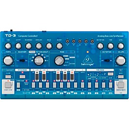 Behringer TD-3 Analog Bass Line Synthesizer Blueberry