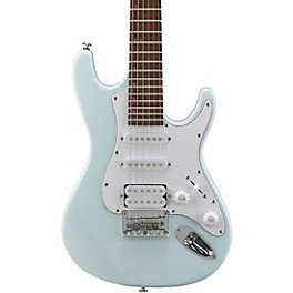 Open Box Mitchell TD100 Short-Scale Electric Guitar Level 1 Powder Blue 3-Ply White Pickguard