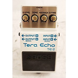 Used BOSS TE2 Tera Echo Effect Pedal