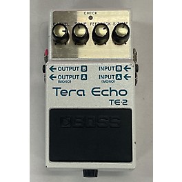 Used BOSS TE2 Tera Echo Effect Pedal