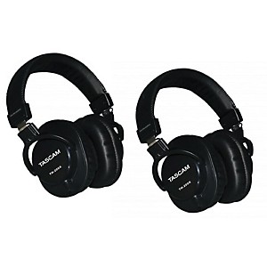 TASCAM TH-200X Studio Headphones (2-Pack)  