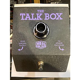 Used Heil Sound THE TALK BOX Effect Pedal