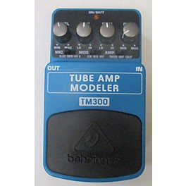 Used Behringer TM300 Tube Amp Modeler Effect Pedal