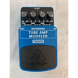 Used Behringer TM300 Tube Amp Modeler Effect Pedal