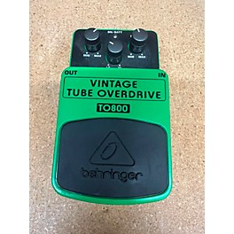 Used Behringer TO800 Vintage Tube Overdrive Effect Pedal