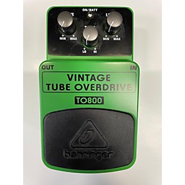 Used Behringer TO800 Vintage Tube Overdrive Effect Pedal