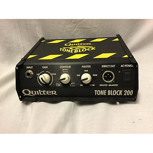 Used Quilter Labs Tone Block 200 Solid State Guitar Amp Head Quilter Labs Tone Block 200 Solid State Guitar Amp Head