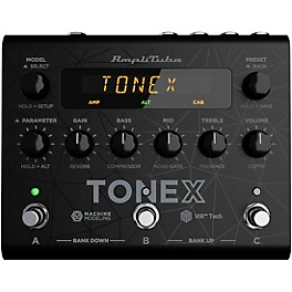 Open Box IK Multimedia TONEX Modeling Amp and Distortion Effects Pedal Level 1 Black