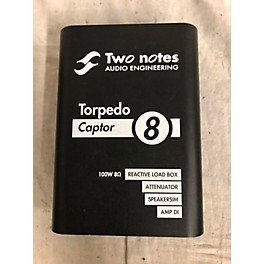 Used Two Notes AUDIO ENGINEERING TORPEDO CAPTOR 8 OHM Power Attenuator