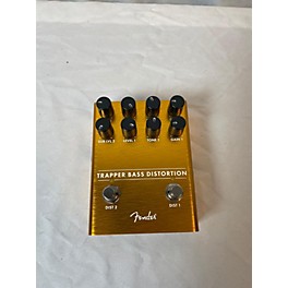 Used Fender TRAPPER BASS DISTORTION Bass Effect Pedal