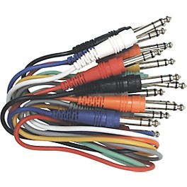 Livewire TRS-TRS Balanced Patch Cables 8-Pack