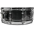 BONE Drums TRUE Carbon Fiber Wide Plain Snare Drum with Chrome Hardware 14 x 4.5 in.