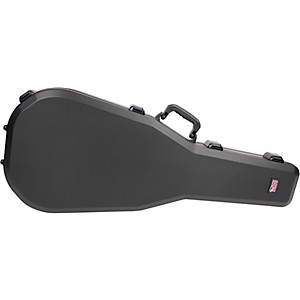 Gator TSA Series ATA Molded Acoustic Guitar Case Black 