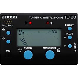 Open Box BOSS TU-30 Metronome & Tuner Combo