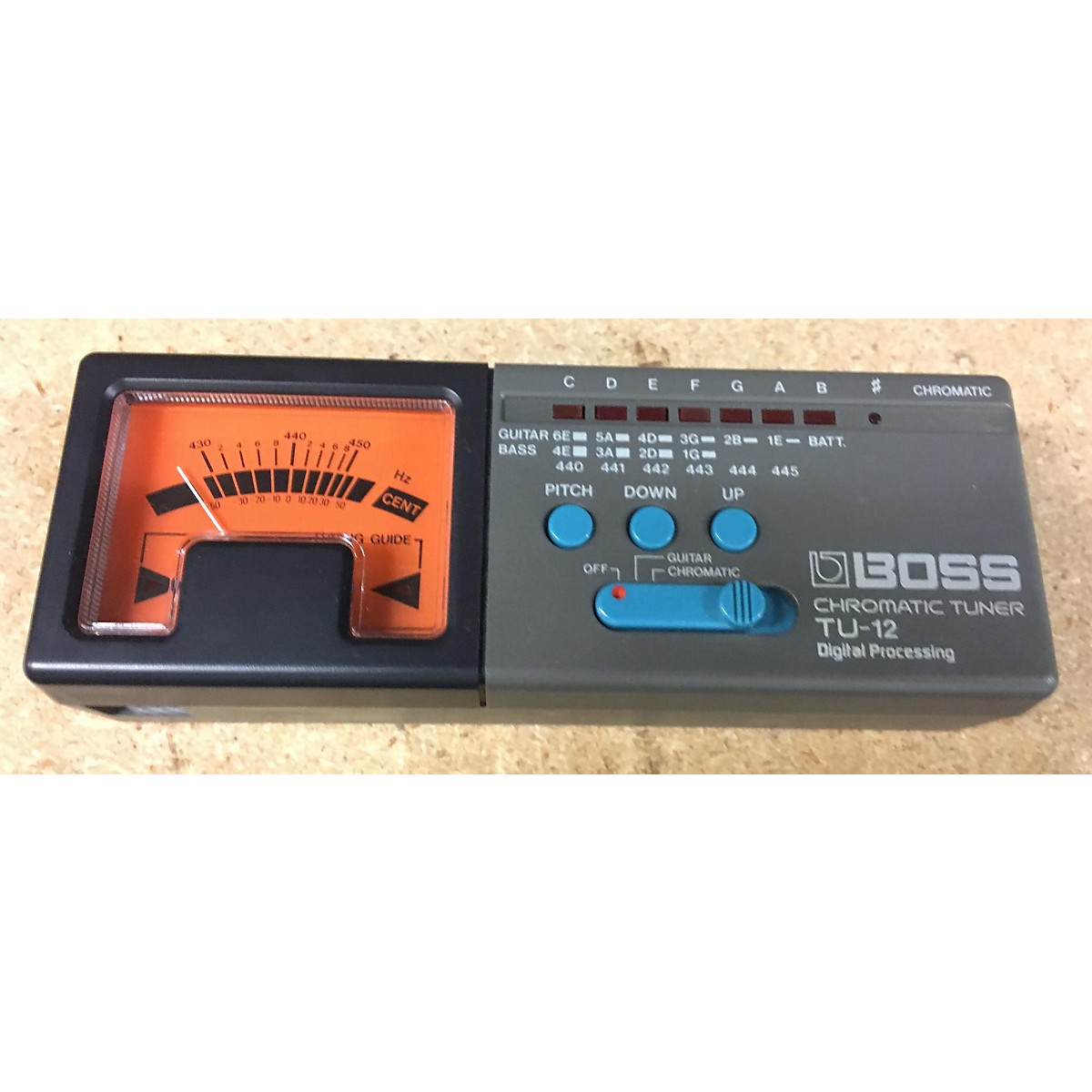 Used Boss TU12 Chromatic Tuner Guitar Center