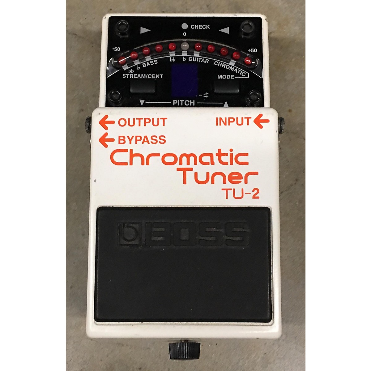 Used Boss TU2 Chromatic Tuner Pedal Guitar Center
