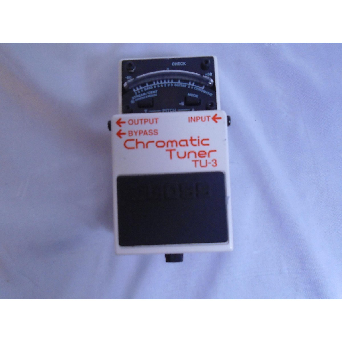 Boss TU-3 Chromatic Tuner Pedal With Bypass Bundle W/2x