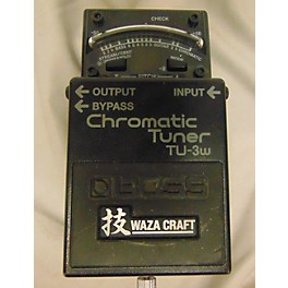 Used BOSS TU3W Waza Craft Chromatic Tuner Pedal