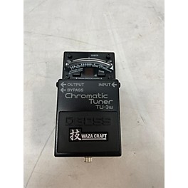 Used BOSS TU3W Waza Craft Chromatic Tuner Pedal