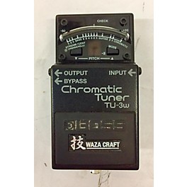 Used BOSS TU3W Waza Craft Chromatic Tuner Pedal