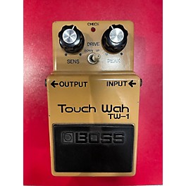 Used BOSS TW-1 Touch Wah Silver Screw Effect Pedal