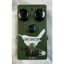 Used Wren And Cuff Tall Font Russian Effect Pedal