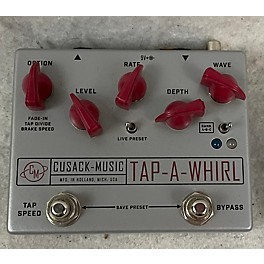 Used Cusack Tapawhirl Tap Tremolo V3 Effect Pedal