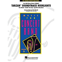 Hal Leonard Tarzan Soundtrack Highlights - Young Concert Band Series Level 3 arranged by Paul Murtha