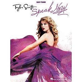 Hal Leonard Taylor Swift - Speak Now For Easy Piano
