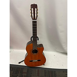 Used Takamine Tc28c Classical Acoustic Electric Guitar