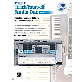 Alfred Teach Yourself Studio One Version 2.0 Book & DVD