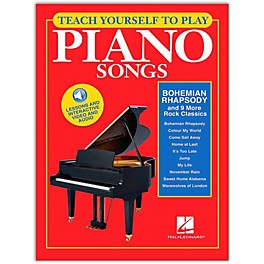 Hal Leonard Teach Yourself to Play "Bohemian Rhapsody" & 9 More Rock Classics on Piano Book/Video/Audio