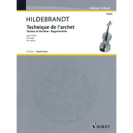 Schott Technique of the Bow String Method Series Written by Merrick Hildebrandt