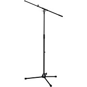 Telescoping Boom Microphone Stand Black