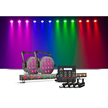 Venue Tetra Control 2 DMX Controller With Venuelink, Tetra Bar VP And Two Tetra 12 VP Lights