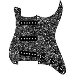 920d Custom Texas Grit Loaded Pickguard for Strat With Black Pickups and Knobs and S5W Wiring Harness