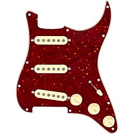 920d Custom Texas Growler Loaded Pickguard for Strat With Aged White Pickups and S5W-BL-V Wiring Harness