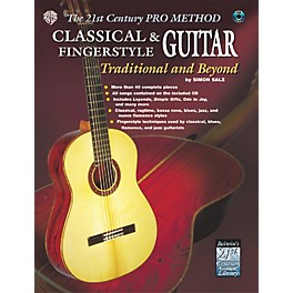 Alfred The 21st Century Pro Method: Classical & Fingerstyle Guitar Traditional & Beyond Book with CD