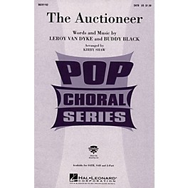 Hal Leonard The Auctioneer SATB arranged by Kirby Shaw