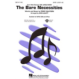 Hal Leonard The Bare Necessities (from The Jungle Book) SATB arranged by John Leavitt