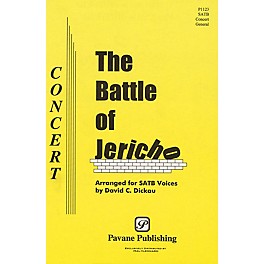 Pavane The Battle of Jericho SATB arranged by David C. Dickau