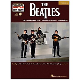 Hal Leonard The Beatles Deluxe Guitar Play-Along Volume 4 Book/Audio Online