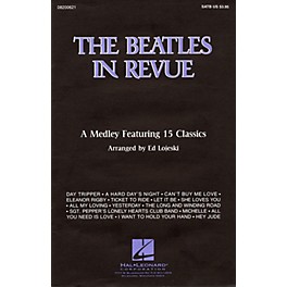 Hal Leonard The Beatles in Revue (Medley of 15 Classics) Combo Parts by The Beatles Arranged by Ed Lojeski