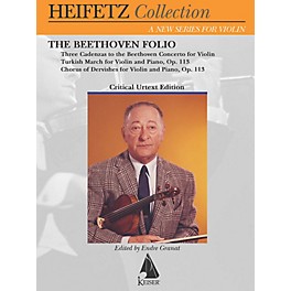 Lauren Keiser Music Publishing The Beethoven Folio (Critical Urtext Edition The Heifetz Collection) LKM Music Series Softc...